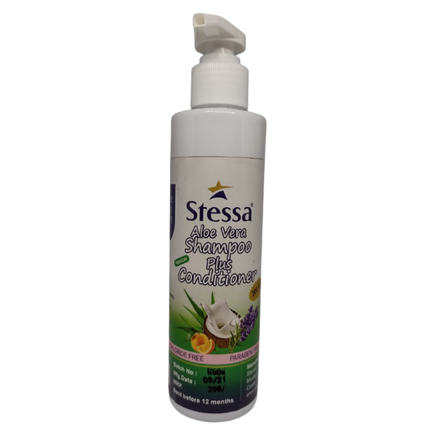 Aloe Vera Shampoo + Conditioner - Stessa brand, 200 ml