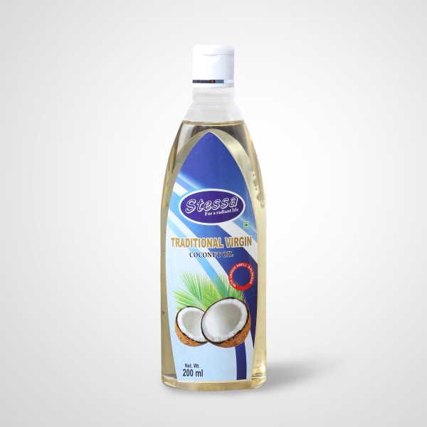 Traditional Virgin Coconut Oil (Ventha Velichena) - Stessa brand, 200 ml